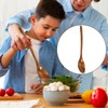 2 Pieces Cooking Spatula, 1 Piece Wooden Wooden Spoon, Chef