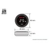 KN Planning KOSO LED Waterproof Motorcycle Motorcycle Thermometer Water Thermometer