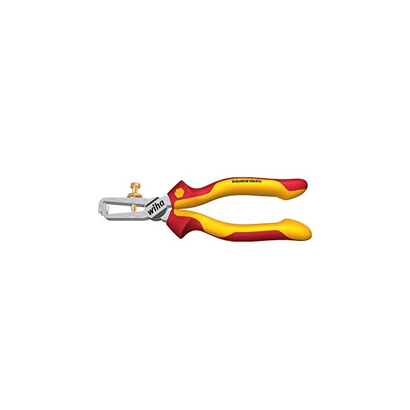 Wiha Z55016009SB"Industrial Electric" Wire Stripper, Multi-Colour, 160 mm