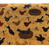 South Sea Imports Vtg "Small Friends" Bird Fabric By Teresa