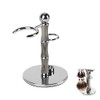 Linkidea Safety Razor & Shaving Brush Stand, Non-Slip Base, Bamboo-Style
