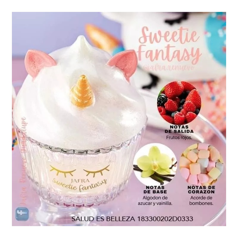 Jafra Zoogar Fresa + Sweet Fantasy Pastelito + Envio Gratis