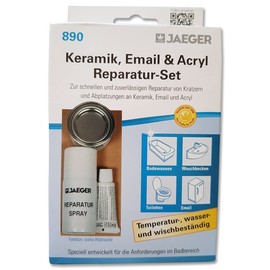 Jaeger Ceramic and Enamel Repair Set Pure White