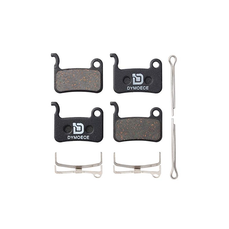 2 Sets Semi-Metallic Bicycle Disc Brake Pads for Shimano Deore