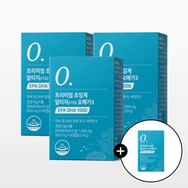 Nutrimore [3+1] Nutrimore Supercritical Altige Omega 3 EPA DHA 1000 for couples preparing for pregnancy 60 capsules, 4 units / [3+1] 뉴트리모어 초임계 알티지 오메가3 EPA DHA 1000 임신 준비 부부 60캡슐, 4개