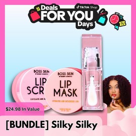 [BUNDLE] Silky Silky - Lip Mask + Lip Scrub + Clear Lip Oil
