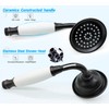 ENGA Vintage Hand-held Shower Rain Sprayer Telephone Shaped Ceramic Shower