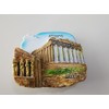 Athens Greece Souvenir Refrigerator Magnet, Parthenon and Caryatids Design, 3D