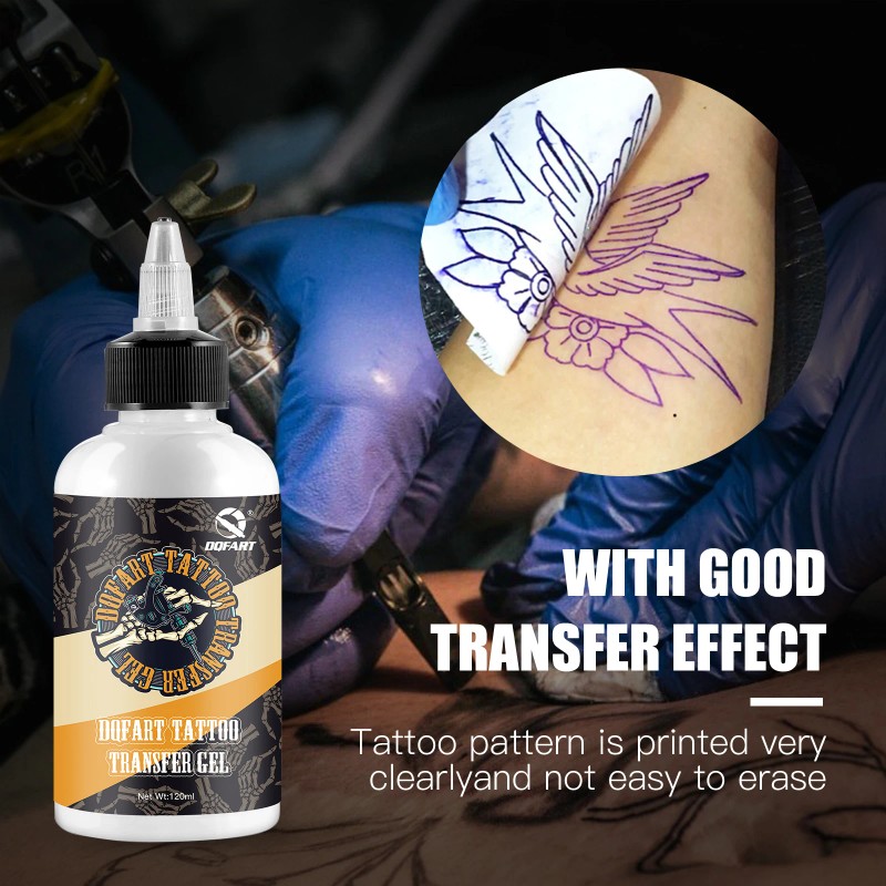 Tattoo Transfer Gel with High-capacity Triple-black Tattoo Ink-a High-quality,best-selling Combo
