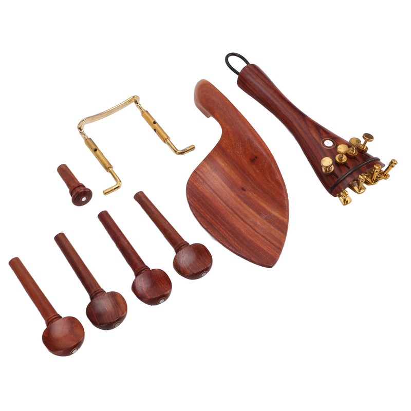 Violin Repair Parts Accessories High End Jujube Wood Tailpiece Chin
