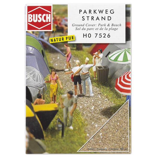 Busch 7526 Park Path/Beach Gravel HO Scenery Scale Model Scenery