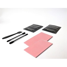 Fusion Supreme Premium Performance Thermal Pad, 80 x 40 x 1.0 mm, 15 W/mk Thermal Conductivity, Very High Performance, Soft Thermal Pad, with Accessories - for SSD, CPU, GPU, and More (80 x 40 x 1.0