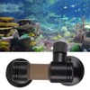 Plastic Black Aquarium Carbon Dioxide Refiner Precision Ceramic Tube Fish