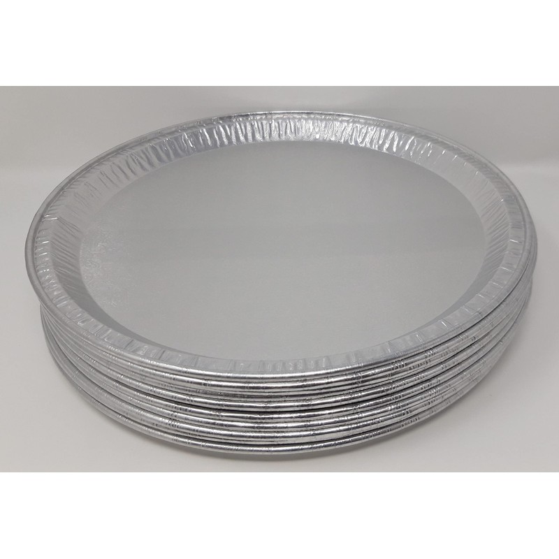 Aluminium Foil Round Roasting Oven Dish Trays Pizza BBQ Platter