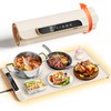 Food Warming Mat, Fast Heating Silicone Electric Warming Tray with