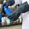 1 Pair Working Gloves Neoprene Rubber Chemical Resistant Work Gloves