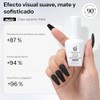 CHERIMOYA Matte Top Coat 15ml,No Wipe Gel Top Coat Para