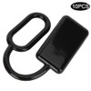 10Pcs Dust Cap Plastic Connector Black Small Protection Cover for