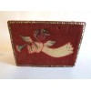 Vtg Christmas card holder box - old store stock -