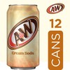 A&W Cream Soda, 12 Fl Oz (Pack of 12)