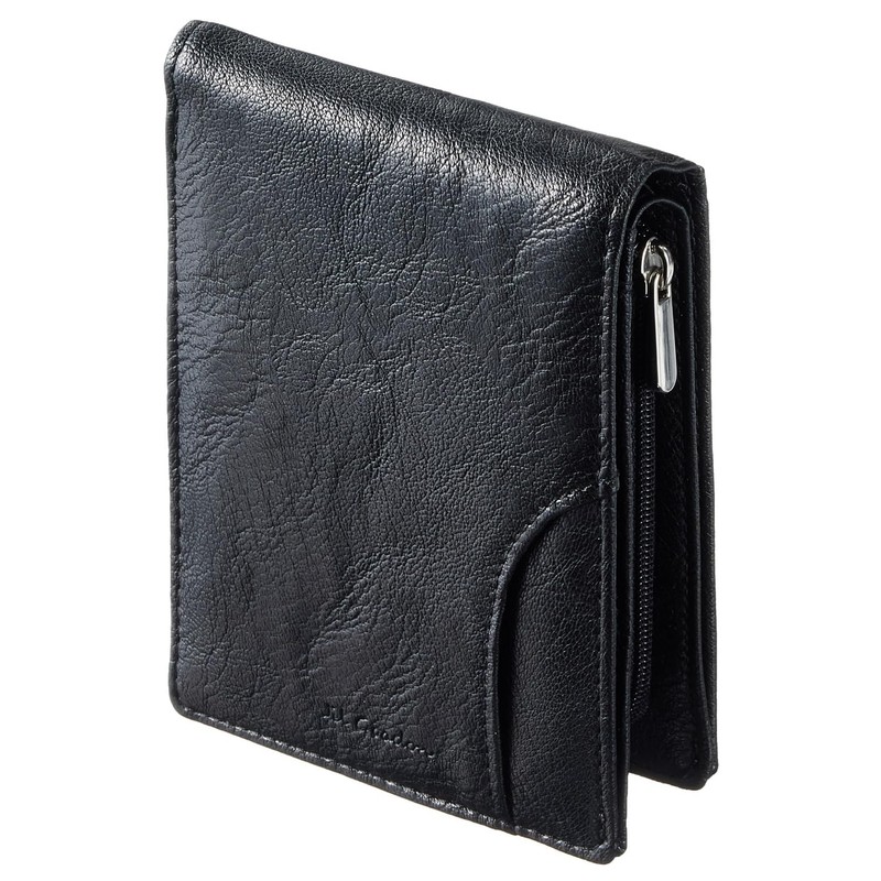 JIL GORDON Men's Bi-Fold Wallet, Popular, Large Capacity, Ultra Lightweight,