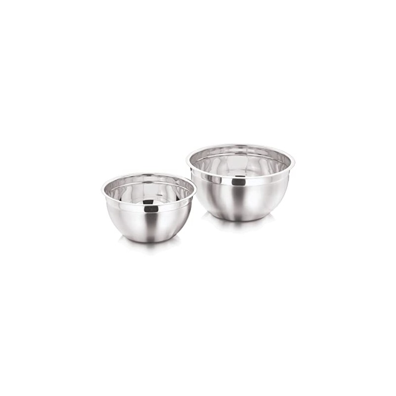 Tredoni Professional Stainless Steel 14 cm Deep Mixing Bowl, Robust,