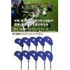 YFFSFDC Golf Iron Cover Head Cover 10-Piece Set (3-9, A,