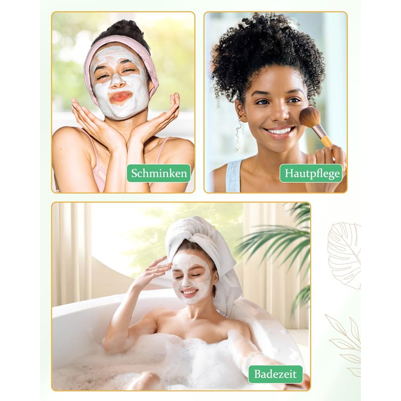 mikimini Shower Cap for Long Hair M