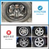 AutoBeeDen 4-Pack Hubcaps Wheel Covers Compatible with Ford Fusion 2010