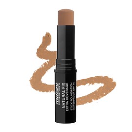 Radiant Professional Natural Fix Extra Coverage Stick Foundation - Full Coverage Waterproof Foundation & Contouring Stick - SPF 15 Paraben & Oil Free Matte Finish - 8.5 g - Ginger (05)