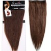 Clip-In Real Remy Real Hair Extensions, 8 Pieces, 18 Clips,