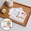 Operitacx 1 Set 6pcs Cute Sticky Notes Cartoon Sticky Memo