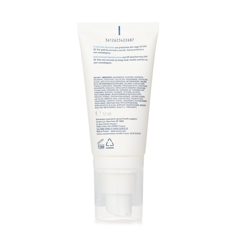 세라비 페이셜 모이스춰라이징 로션 SPF30 52ml/1.75oz Facial Moisturizing Lotion SPF30