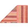 Cawö bath towel Unique Streifen orange size 70x140 cm
