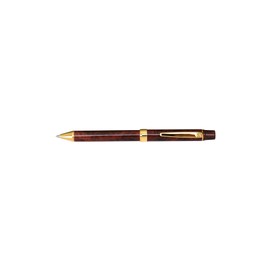 Yasutomo Quadpoint Twist Pen, Brown Marble (TP30BR)