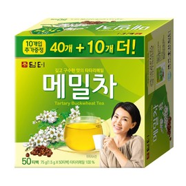 Damtuh Korean Traditional Roasted Tartary Buckwheat Herbal Tea Soba Cha 1.5g x 50 Teabag