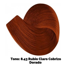 Color Tech Tinte Cobre 8.43 Rubio Claro Cobrizo Dorado