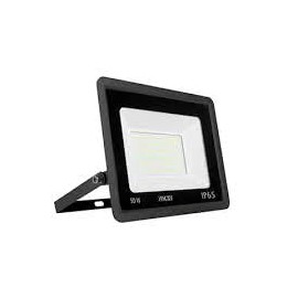 Reflector LED 50W/3500 lm luz blanca IP65 para exterior 127V-265V Aksi.