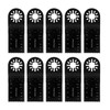 10 Pcs Multi Tool Blades for Oscillating Tools, 35mm Wide
