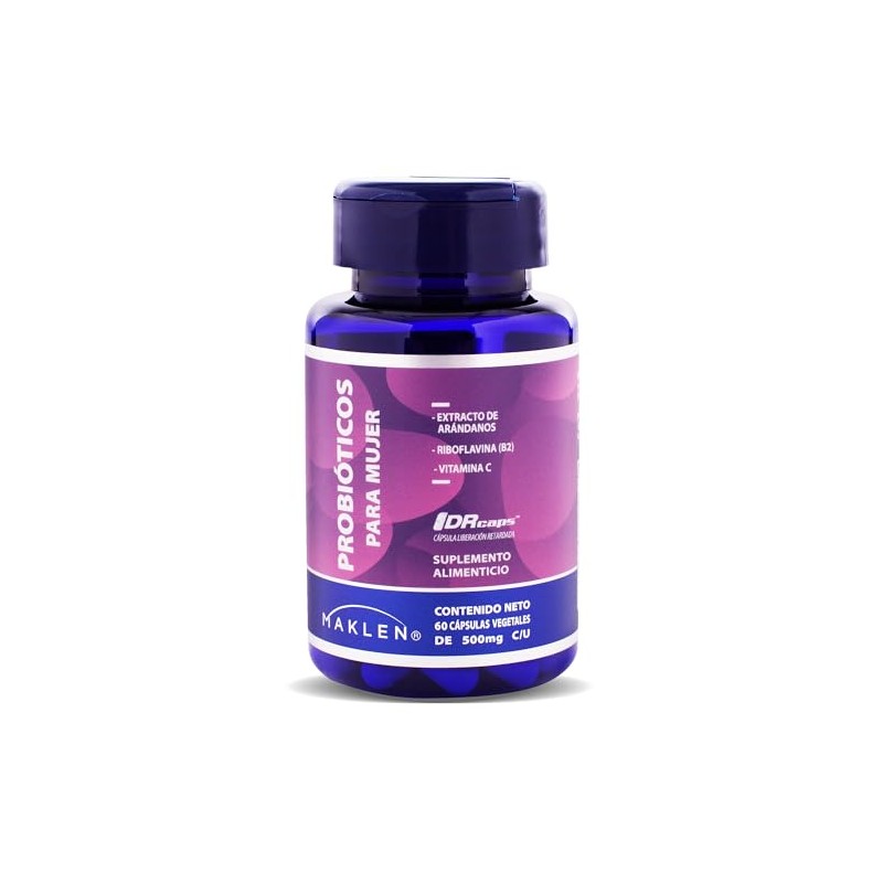 PROBIOTICOS FEM - Maklen Probióticos para la Mujer con Extracto