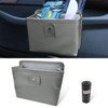BDZMC Car Trash Can, Hanging Storage Container Dustbin, Foldable Garbage