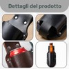 3 pezzi porta birra, cintura in pelle, per gli amanti