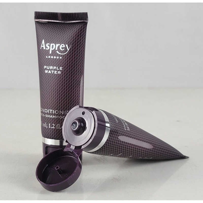 Asprey London Purple Water Conditioner lot of 8 each 1.2