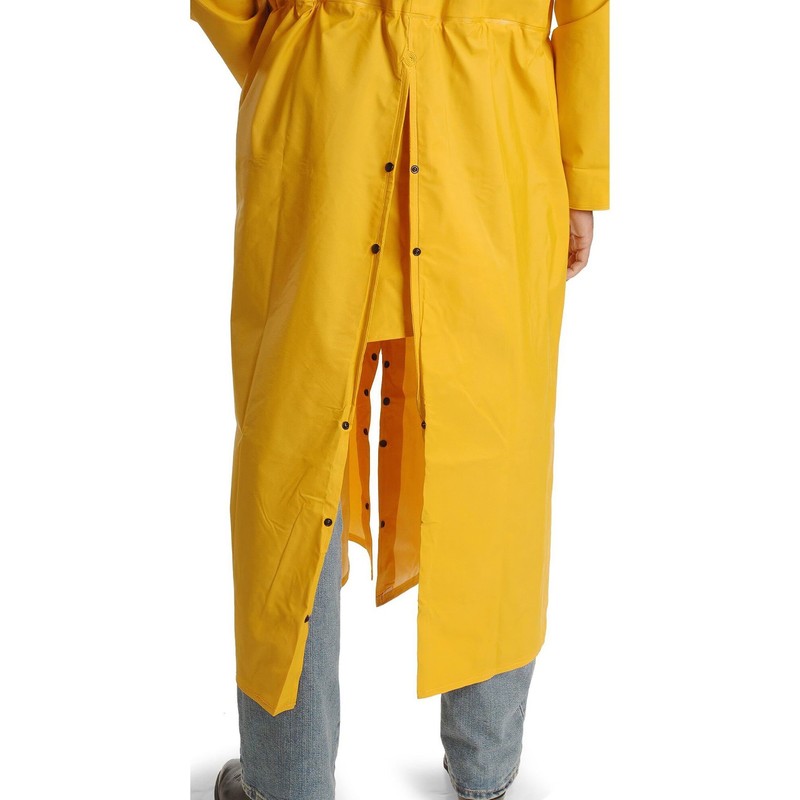 M&F WESTERN Saddle Slicker Adult Rain Coat Yellow, Size: M
