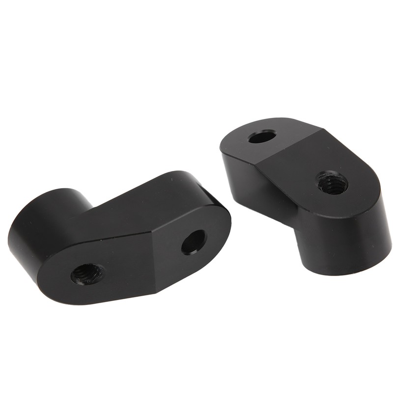 Pair Mirror Riser Adjustable CNC Billet Aluminum Replacement for Polaris