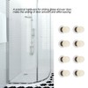 8pcs Brass ABS Sliding Glass Shower Door Rollers Runners Pulleys