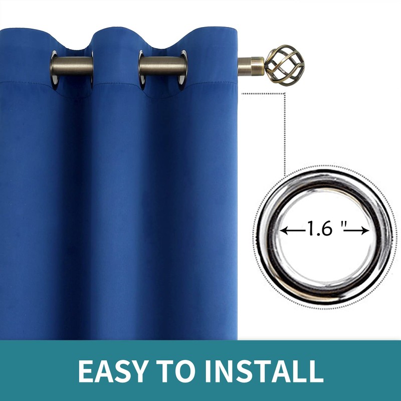 BGment Blackout Curtains for Bedroom - Grommet Thermal Insulated Room