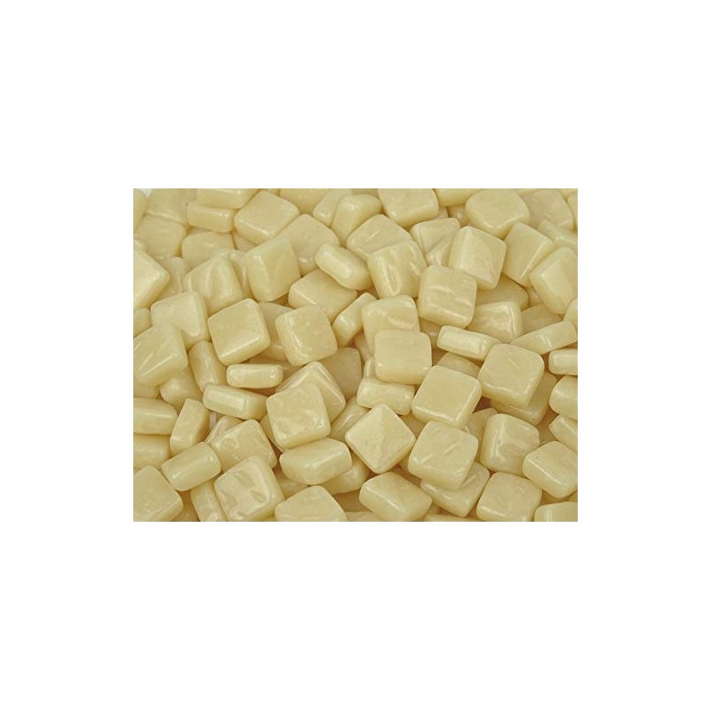 Ottoman Glass Micro Mosaic Tiles Cream 100 Pack