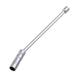 TSUGAMI Car Magnetic Swivel Spark Plug Socket, 14mm Automotive 3/8" Drive 12" Extended Thin Wall Spark Plug Socket with 12 Point Professional Removal Tool, Universal for Most Vehicles