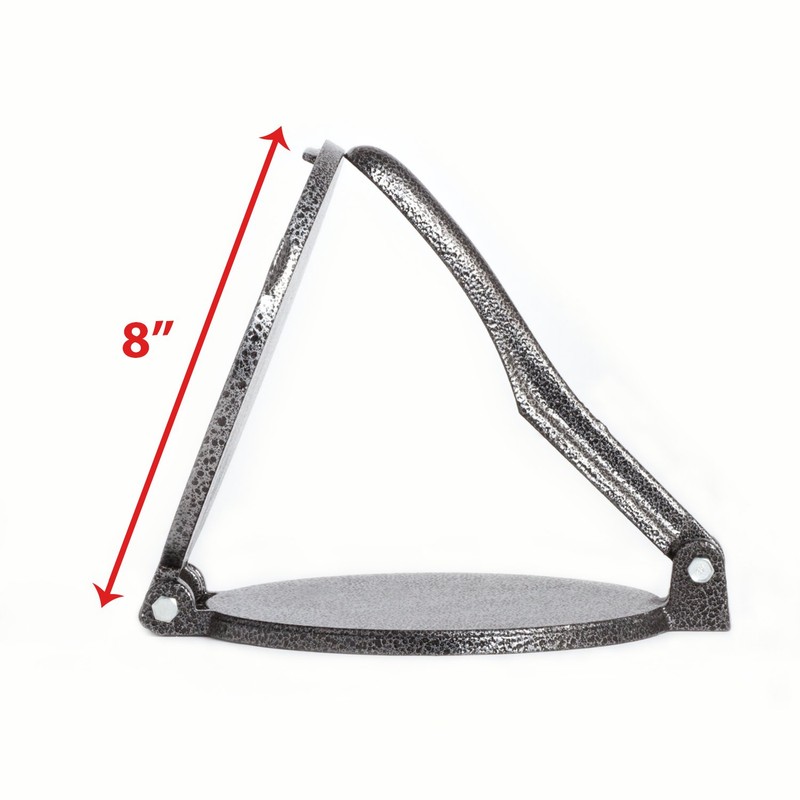 8 Inch Cast Iron Tortilla Press - Tortilladora Flour Tortilla